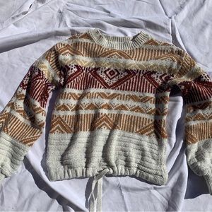 Knitter Bohemian Sweater